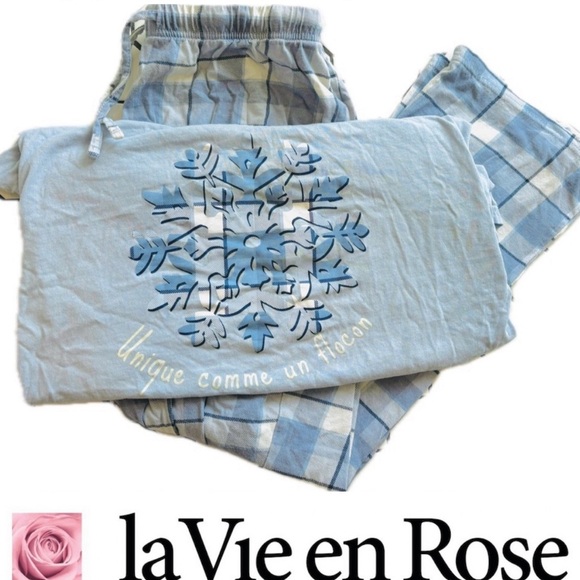 Medium La Vie en Rose PJ set - Picture 1 of 1